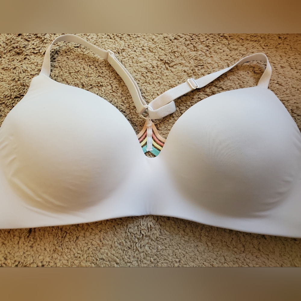 Victorias secret low padding racer back bra